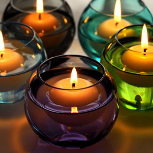 美璃小燈籠 浮水玻璃燭臺，點亮歐式浪漫